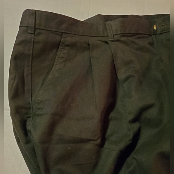 ==^NWT George black wrinkle resistant slacks 48 x 30 - Picture 4 of 10